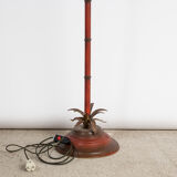 Vintage palm tree floor lamp