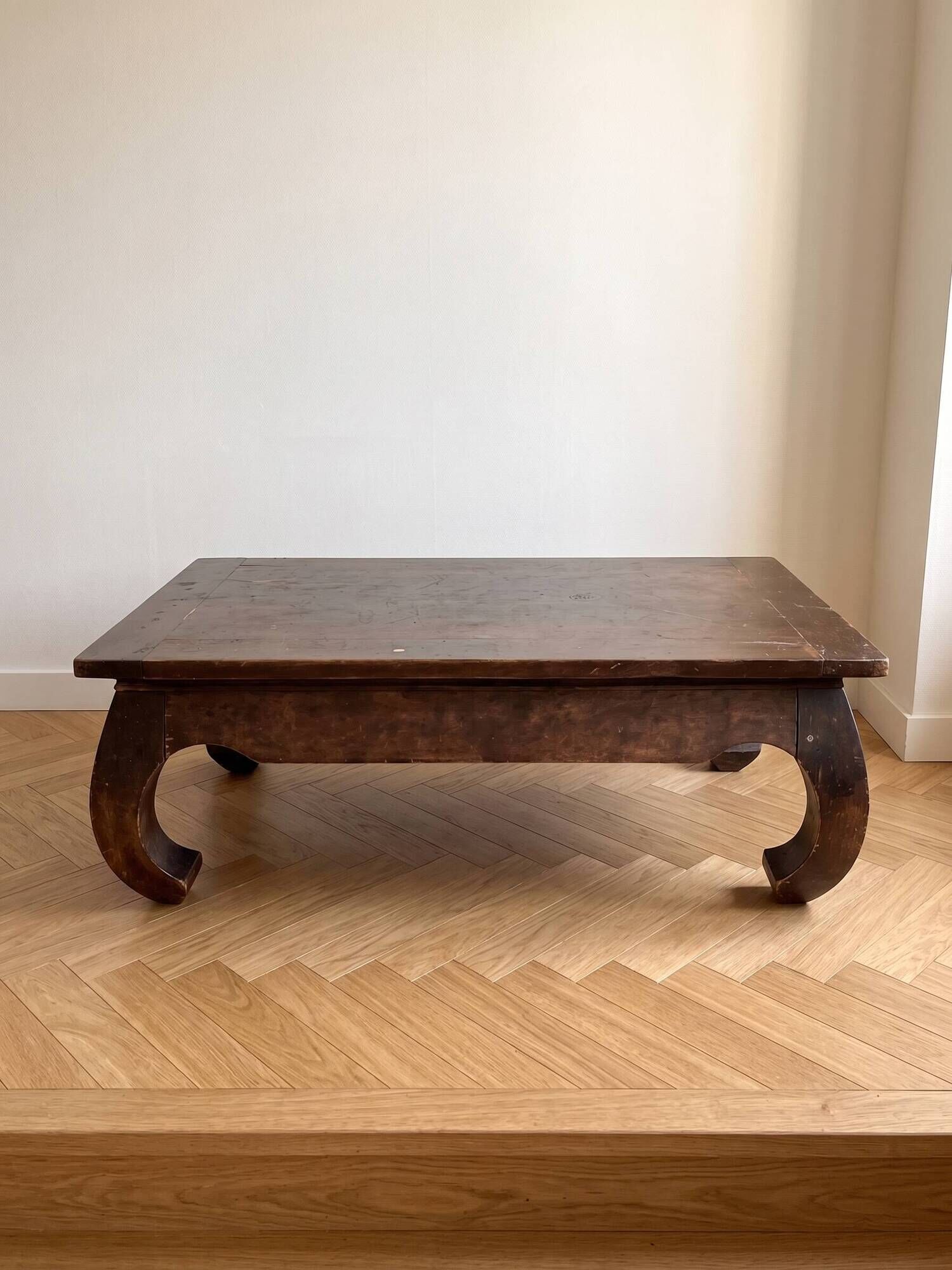 Table basse bois massif