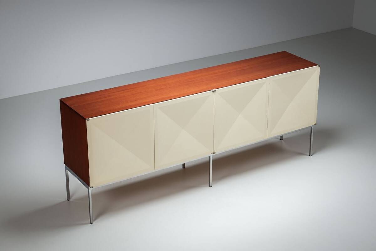 Philippon & Lecoq “Pointe de Diamant” sideboard Behr Germany 1960