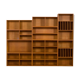 H.W. Klein modular bookshelf system for Bramin,  Denmark 1970s