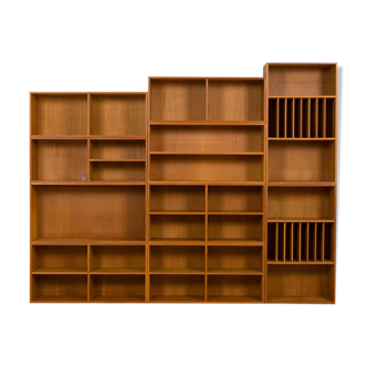 H.W. Klein modular bookshelf system for Bramin,  Denmark 1970s