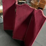 Bordeaux velvet screen
