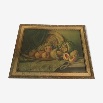 Chromolithography Still life