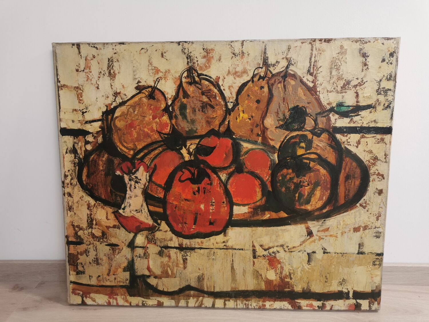 Still life, oil on canvas