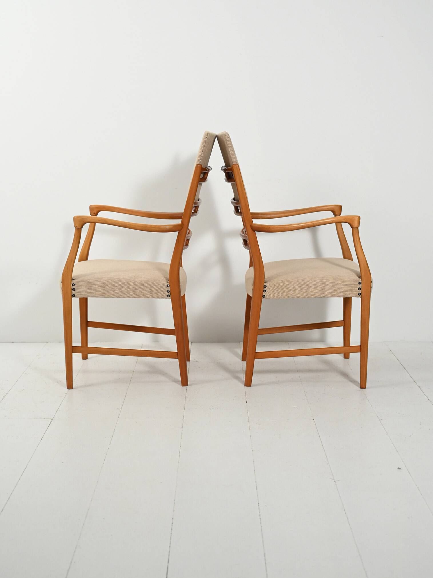 Pair of “Futura” Teak Chairs by david Rosén