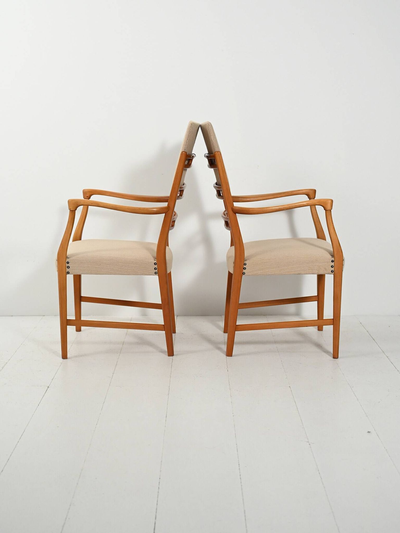 Pair of “Futura” Teak Chairs by david Rosén