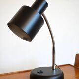 Matte black metal desk lamp