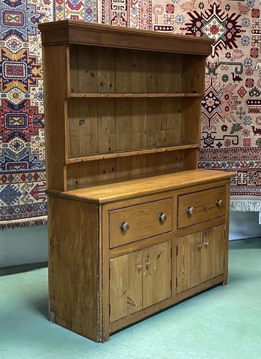 English buffet in early 20th century pine