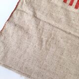 Moroccan Berber Kilim carpet ecru with colorful flats 240x140cm