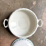 Moulin des Loups ironstone soup tureen, "Georgette" service