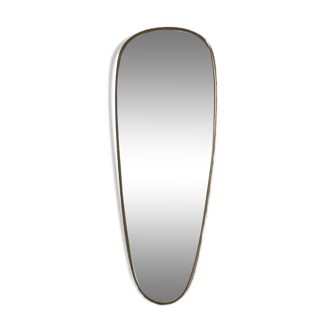 Golden mirror rearview mirror and free form from the 50s