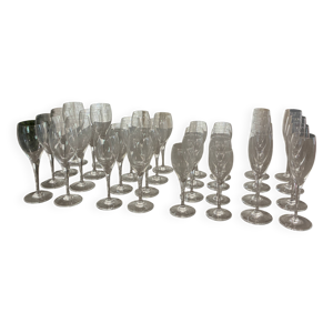 Service de verres cristal