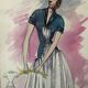 Fashion drawing G. Mazoyer