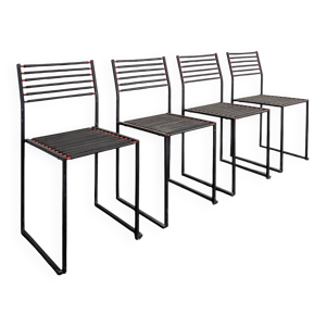 Série de 4 chaises style