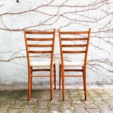 Spinetto rope chairs by Chiavari