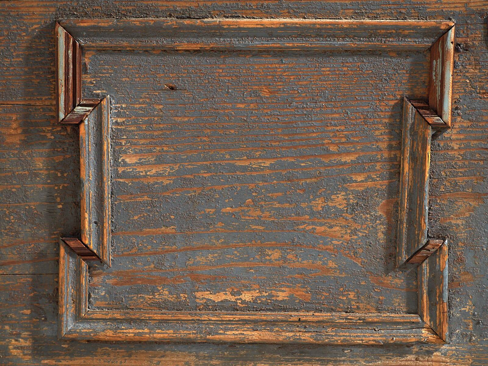 Antique chest with pearl grey patina (c.1900) #28