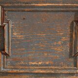 Antique chest with pearl grey patina (c.1900) #28