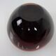 Swedish Burgundy Glass Bowl from Orrefors, 1960s
