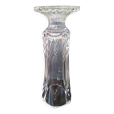 Bow crystal vase with foot