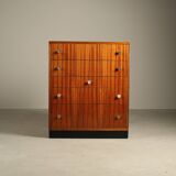 Alfred Hendrickx for Belform – Zebrano chest of drawers, 1960s