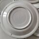 6 vintage Italian Quadrifoglio dessert plates with forget-me-not decoration.