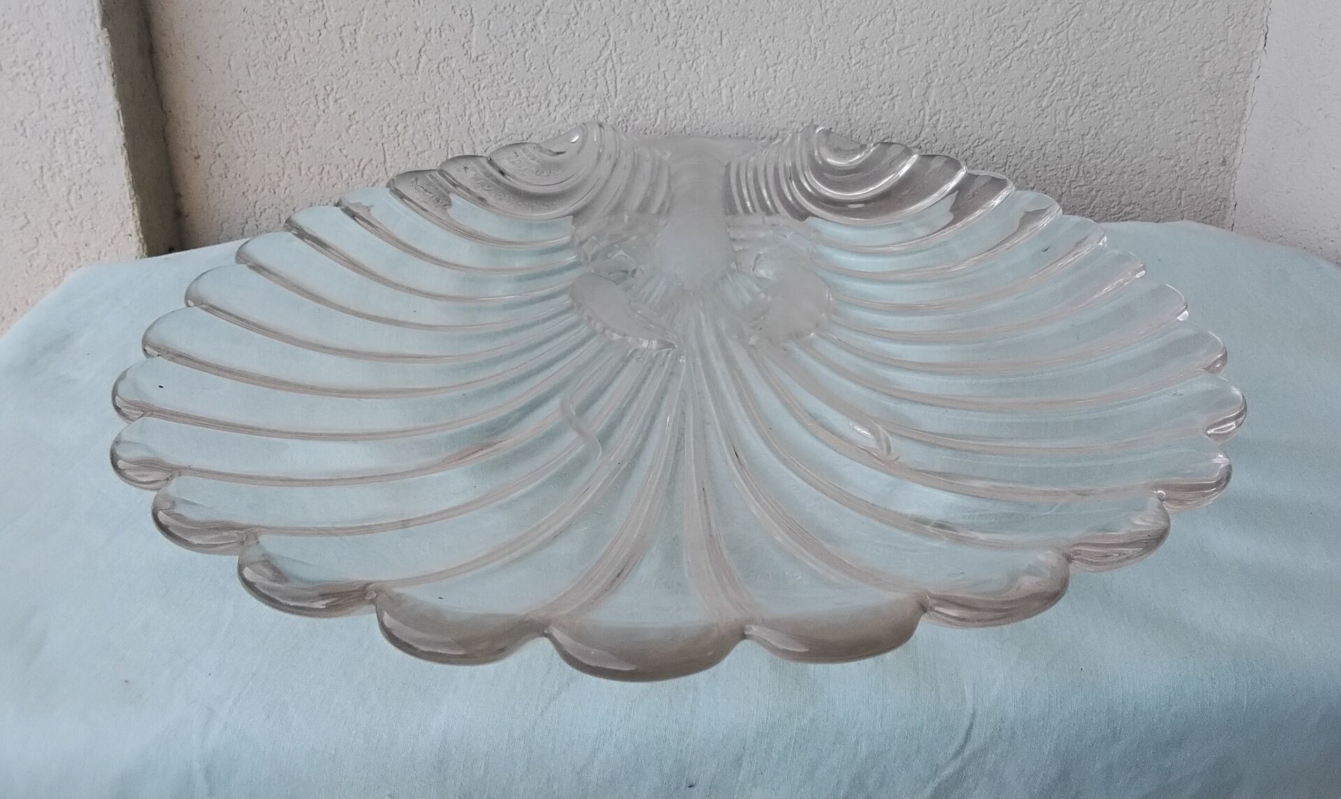 Lobster glass plate Walther Glas
