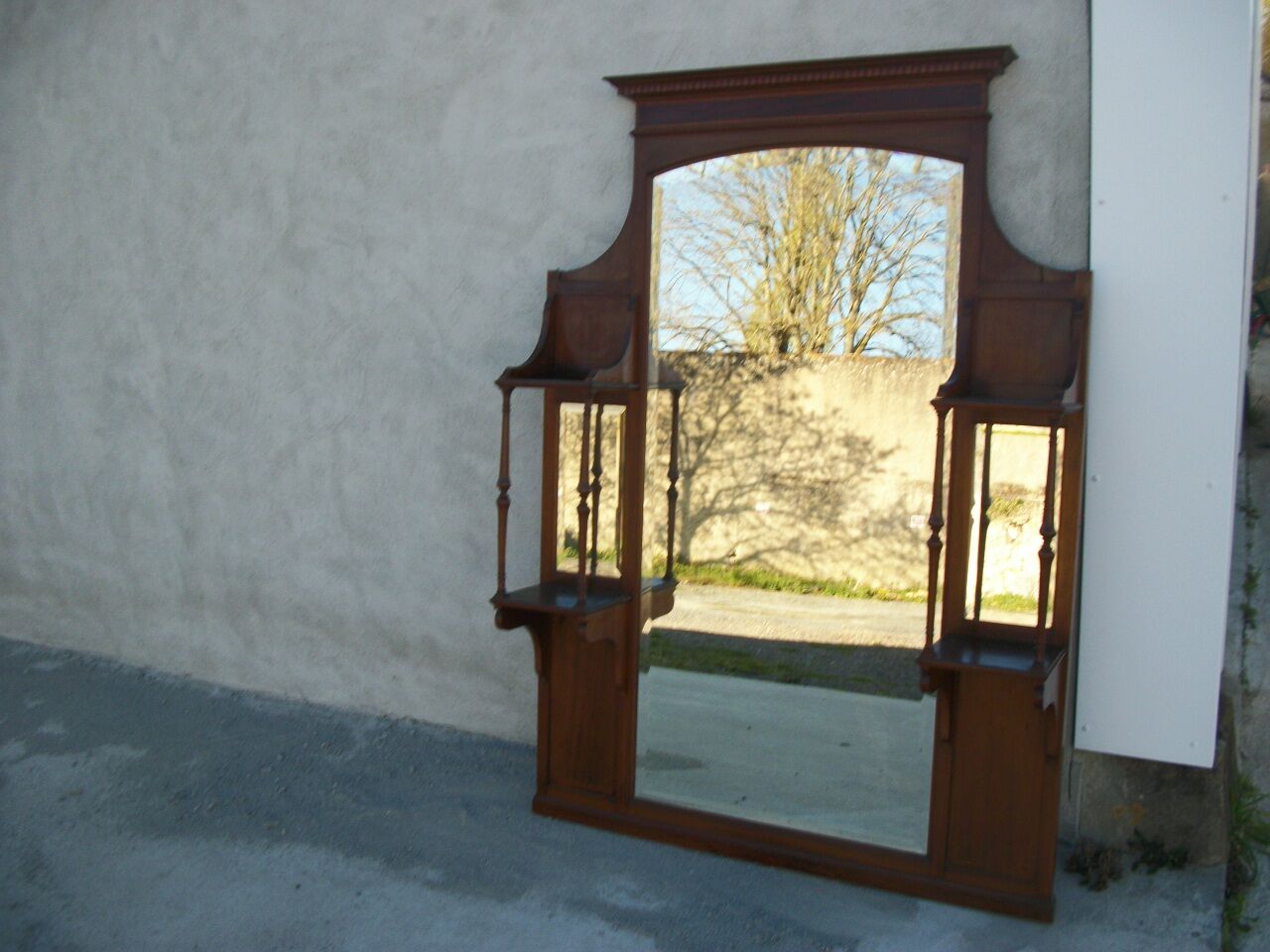 Mirror English shelf 1930 118x168cm