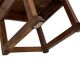 Art Deco High Back chair in oak minimalist design