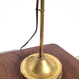 Vintage lamp with gooseneck and tulip