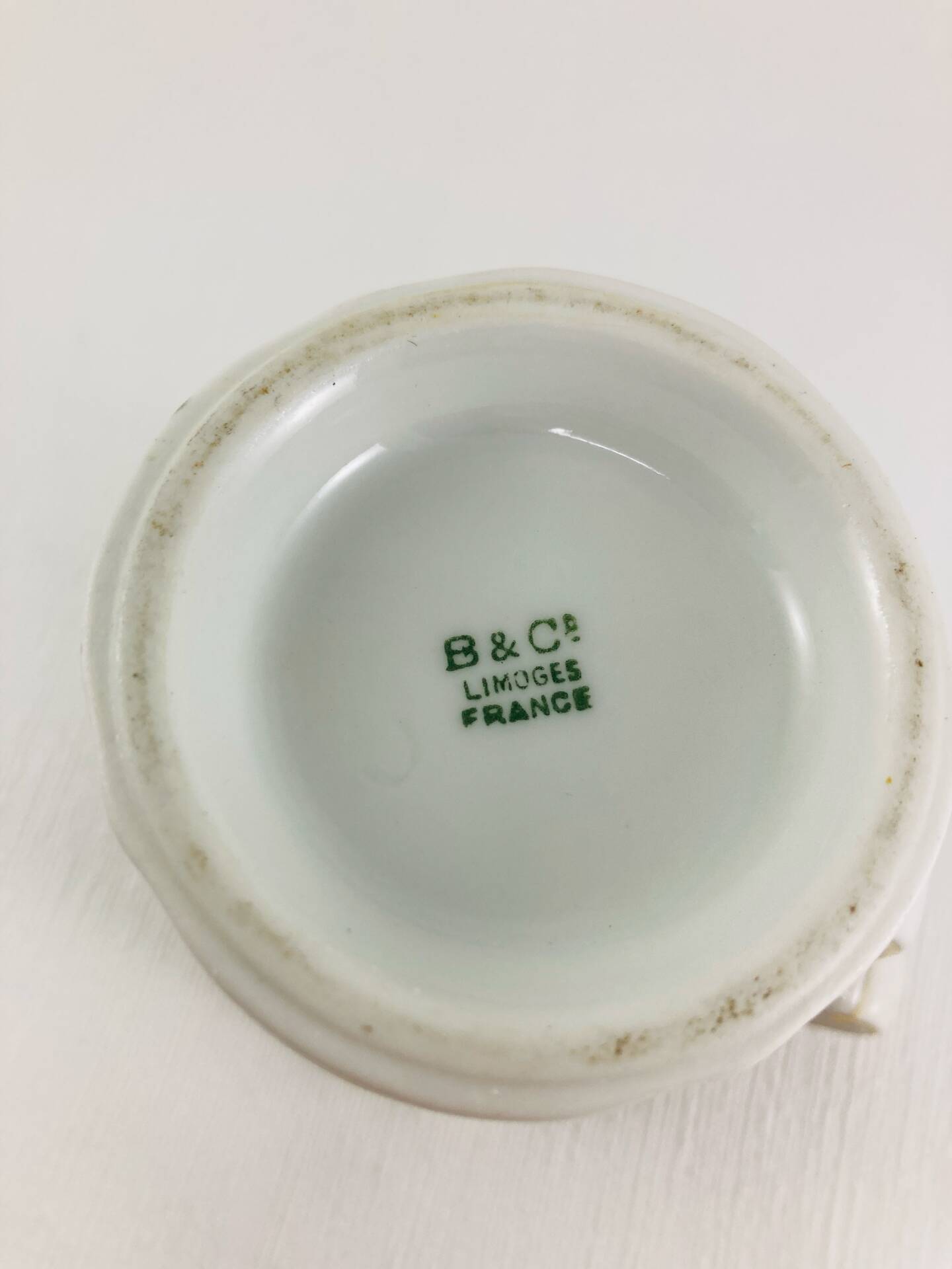 Pot à Lait Couvert Bernardaud B&C Limoges  Service Malmaison (1924)