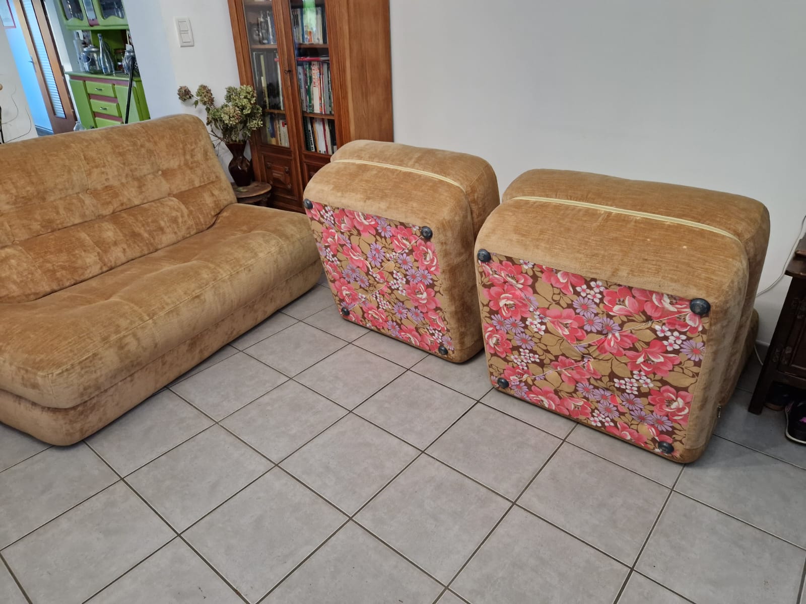 Sofa and convertible heaters 1970