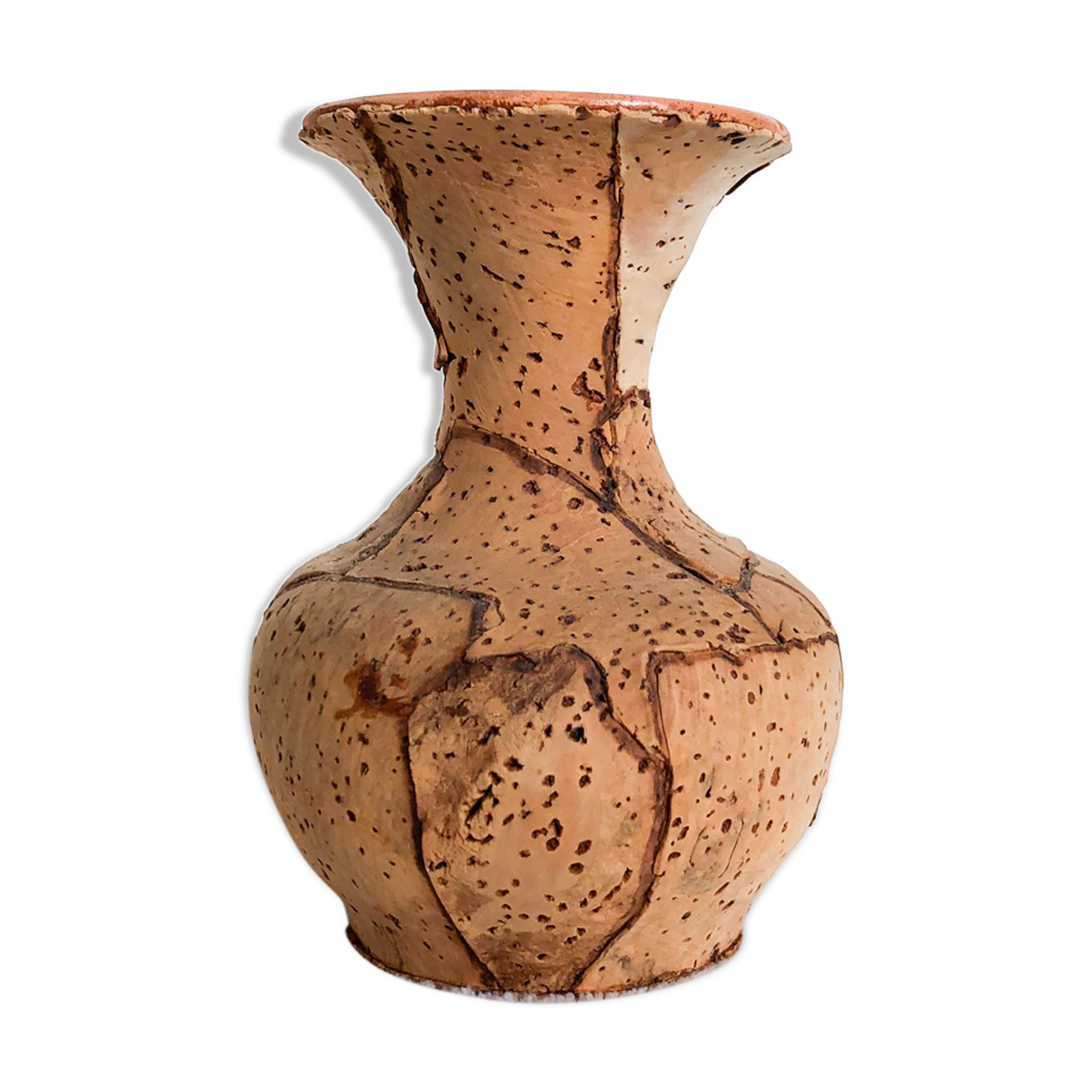 Terracotta vase