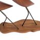 Scandinavian modernist sculpture cranes in teak.