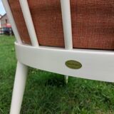 Pair of Baumann Eventail Armchairs - 1980s