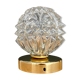 Vintage globe wall lamp, ceiling lamp in molded glass