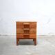 Meuble d'appoint chevet vintage en bois
