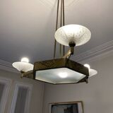 Muller art deco chandelier