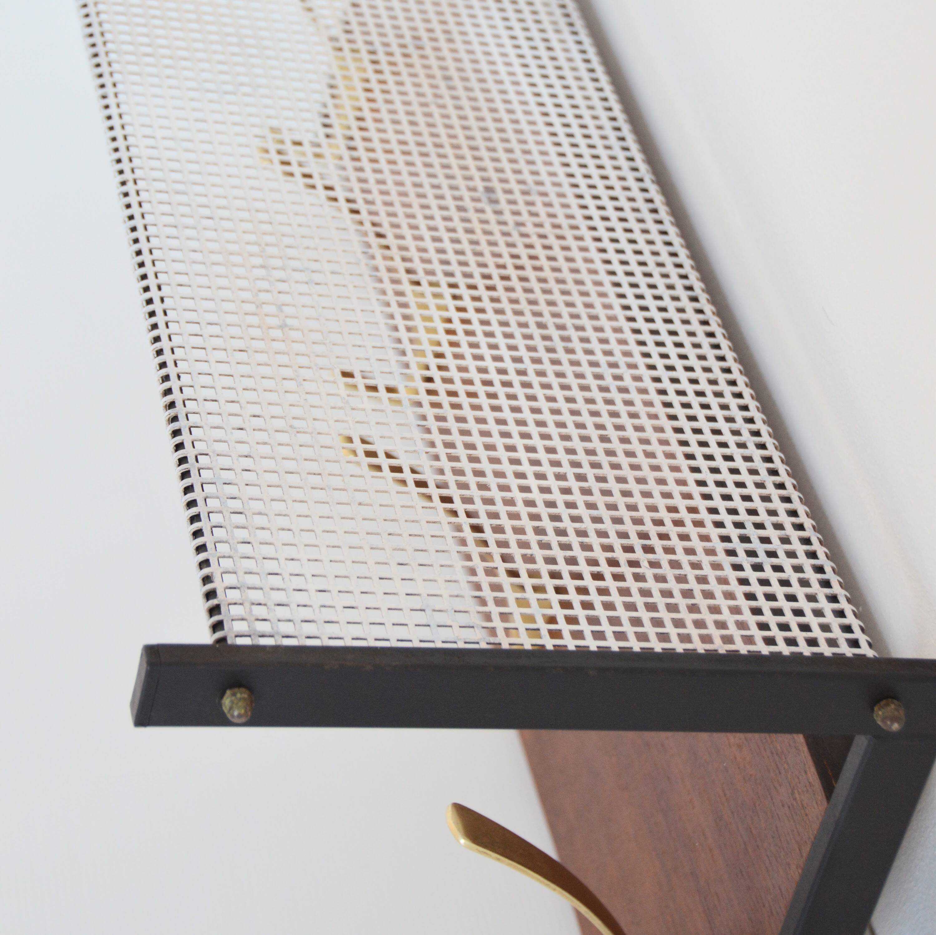 Vintage 1950s coat rack / hat rack