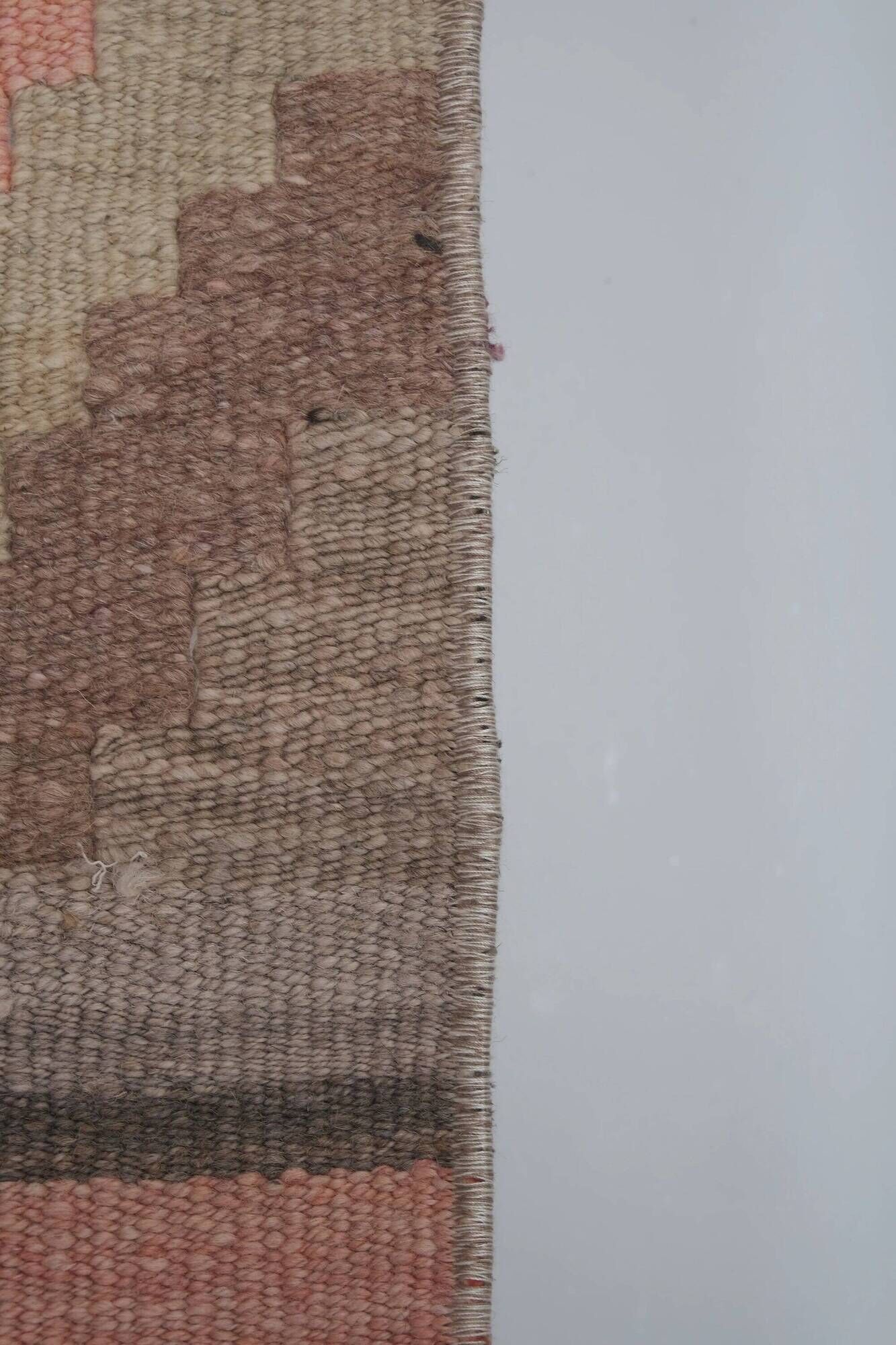 Vintage Turkish hallway rug 74x696 cm