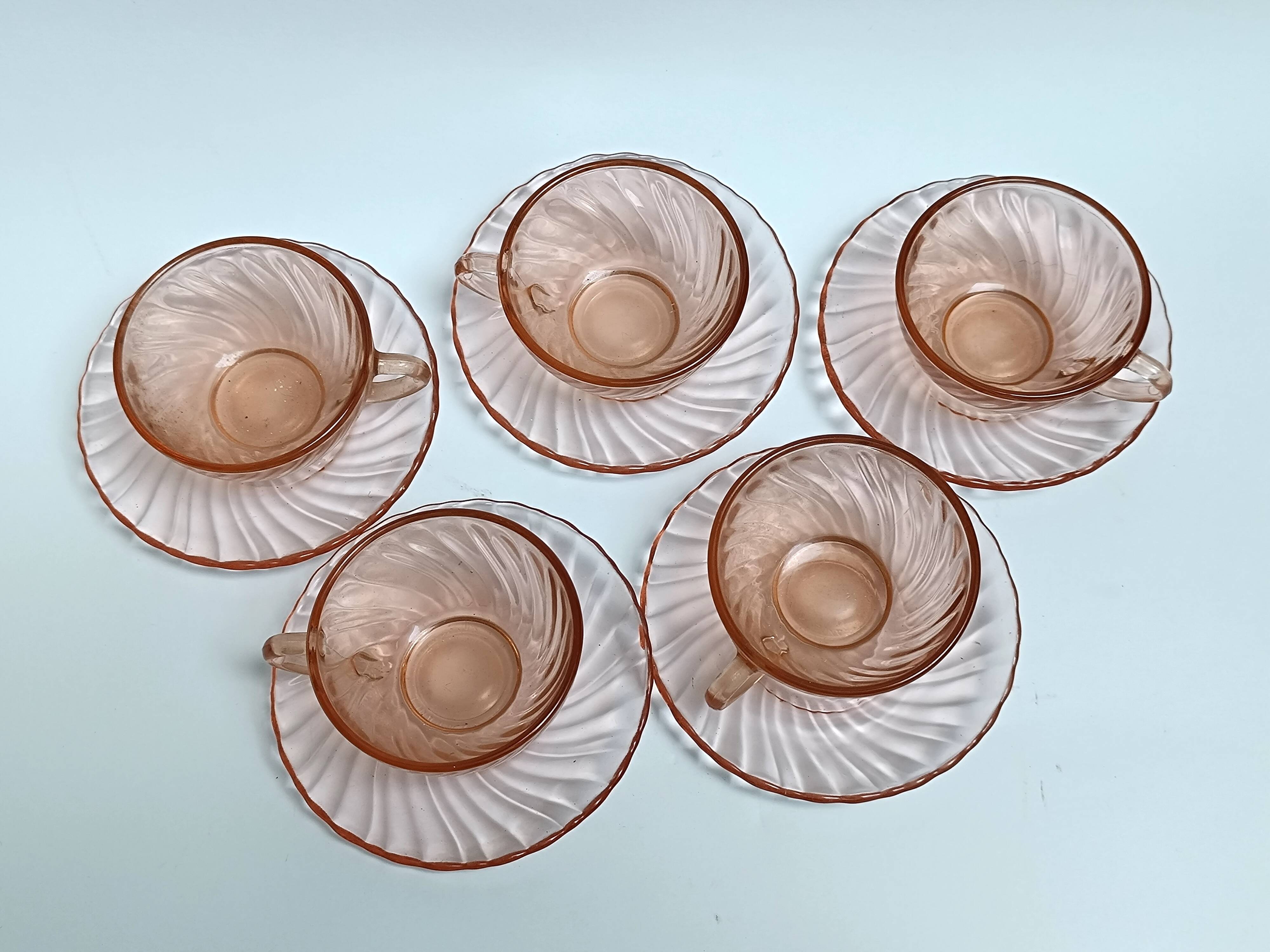 Luminarc Rosaline espresso cups