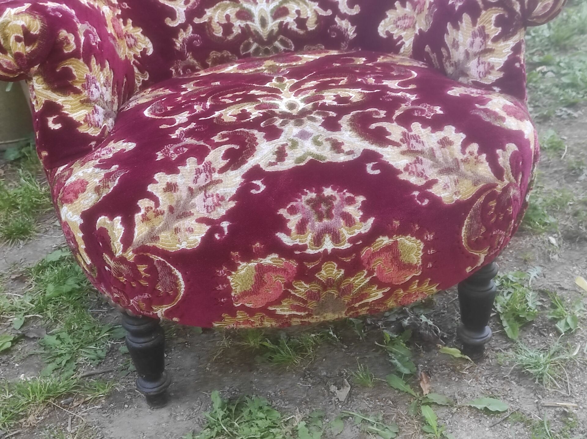 Fauteuil crapaud