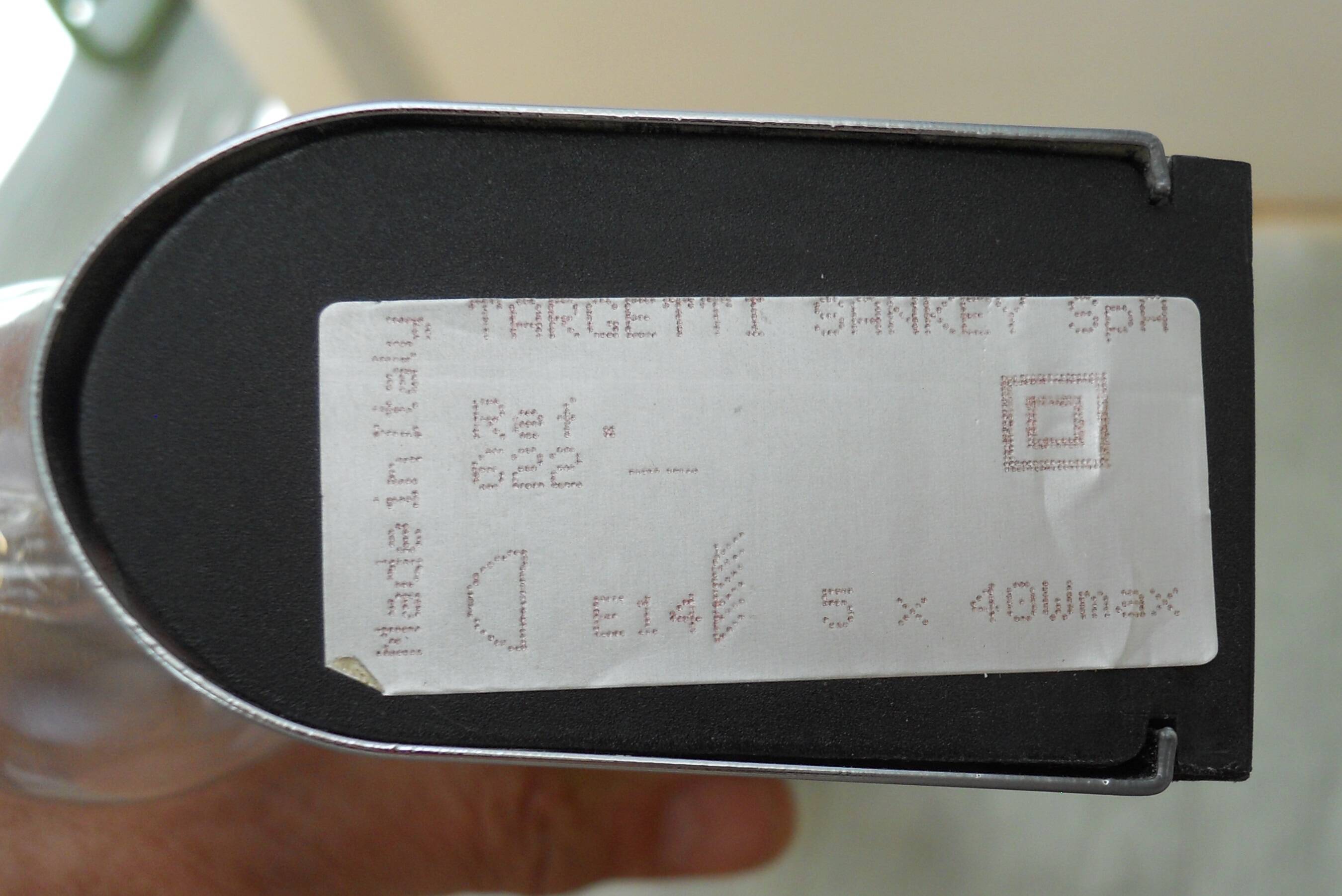 Wall light bar targetti italy