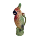 Vintage ceramic parrot pitcher