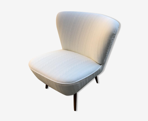 Chaise du club blanc hongrois, années 1950