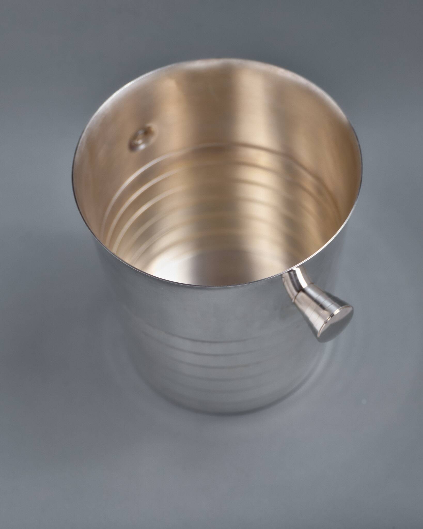 Christofle champagne bucket, silver-plated metal, Art Deco