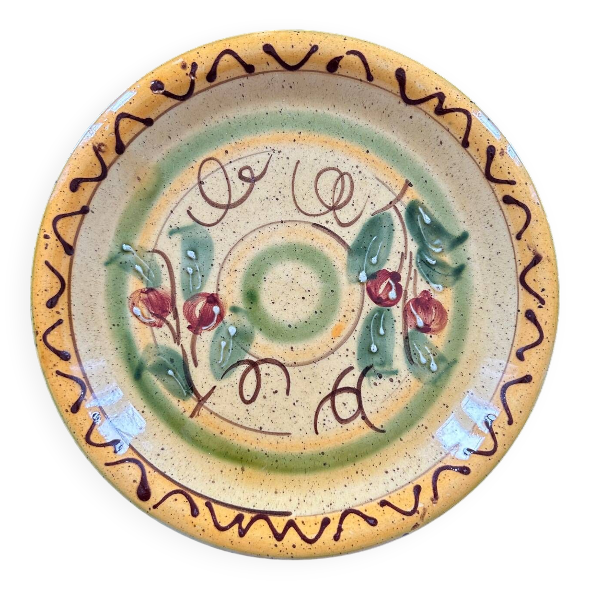 Small dish with Provençal decor