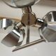 Space age 70' pendant light