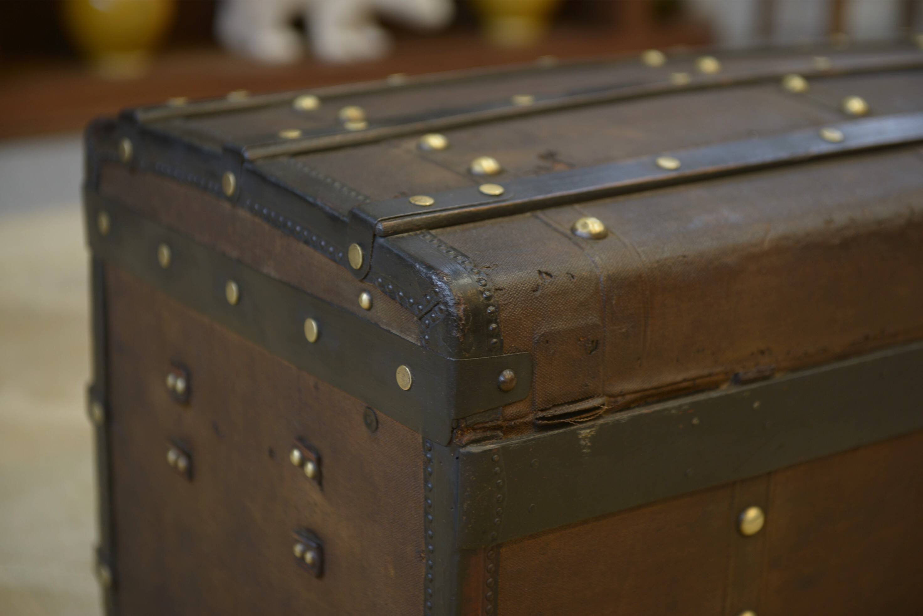 Ancienne malle de voyage 1940’s