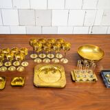Service de table de Claude Delvé pour Delfi 1970 Space Age Vintage