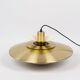 Danish vintage pendant lamp Verona by Kurt Wiborg, Jeka, 1980s